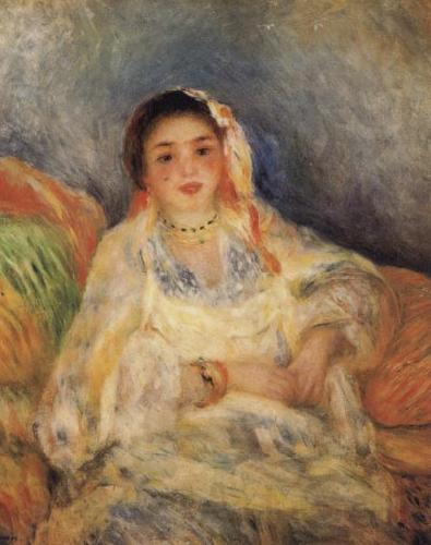 Pierre Renoir Algerian Woman Seated Norge oil painting art